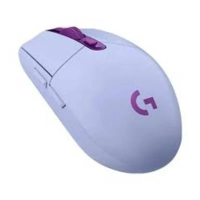 Mouse Gamer Logitech G305 Lightspeed Inalámbrico 6 Botones Lila - 910-006021