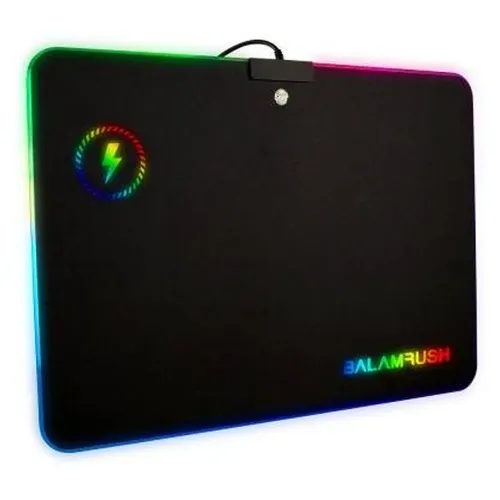 Mouse Pad Gamer Balam Rush Heimdall 256X356X4Mm Carga Inalámbrica Rgb - BR-922999