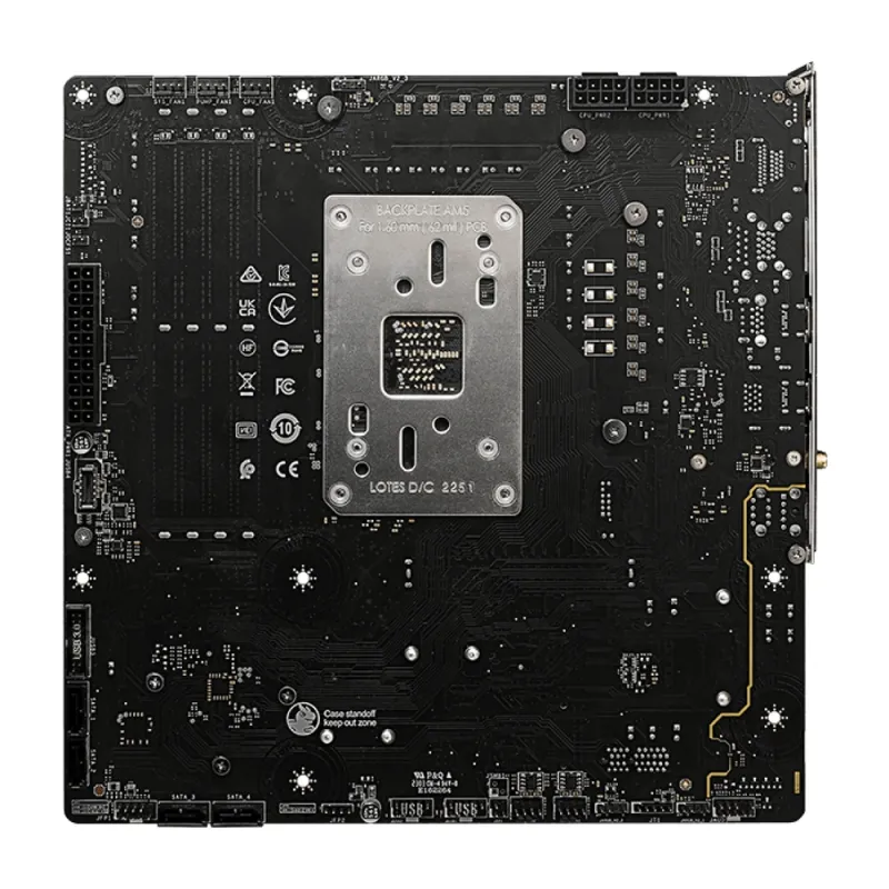 Tarjeta Madre MSI B650M PROJECT ZERO - Socket AM5 - 4xDDR5 - 4800/6400/7600MHz - HDMI - DisplayPort - USB 2.0/3.2 - Micro ATX - B650M PROJECT ZERO