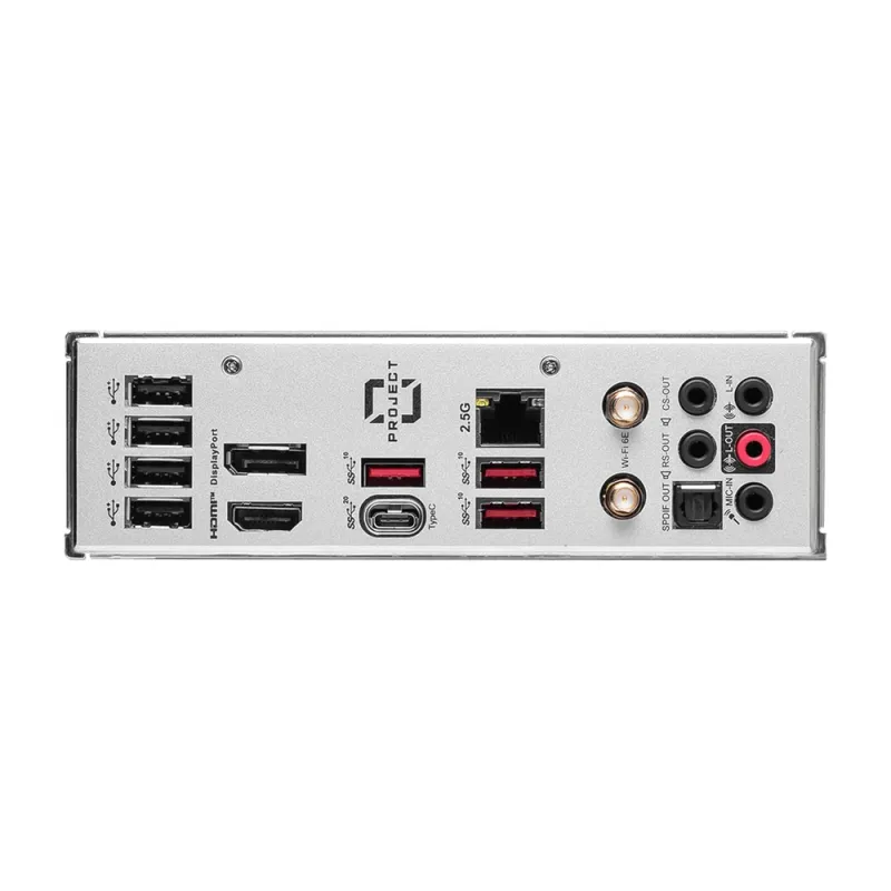 Tarjeta Madre MSI B760M PROJECT ZERO - Socket 1700 - 4xDDR5 - 4800/6600/7800MHz - HDMI - DisplayPort - USB 2.0/3.2 - Micro ATX - B760M PROJECT ZERO