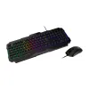 Kit Gamer MSI FORGE GK100 COMBO US - Teclado - Mouse - RGB - Alámbrico - Inglés - FORGE GK100 COMBO US