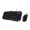 Kit Gamer MSI FORGE GK100 COMBO US - Teclado - Mouse - RGB - Alámbrico - Inglés - FORGE GK100 COMBO US