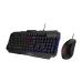 Kit Gamer MSI FORGE GK100 COMBO US - Teclado - Mouse - RGB - Alámbrico - Inglés - FORGE GK100 COMBO US