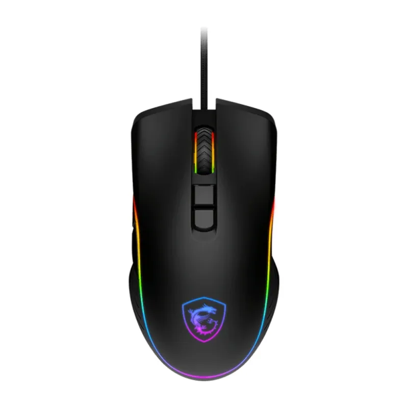 Mouse Gamer MSI FORGE GM300 - Alámbrico - 7 Botones - RGB - FORGE GM300