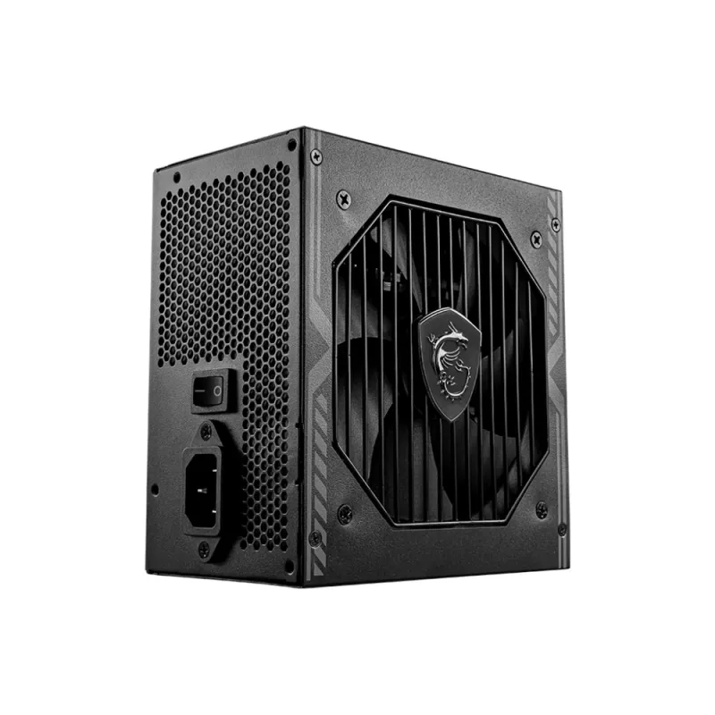 Fuente de Poder MSI MAG A750BN PCIE5 - 750W - ATX - 24-pin - 5 SATA - 8 PLUS Bronze - MAG A750BN PCIE5