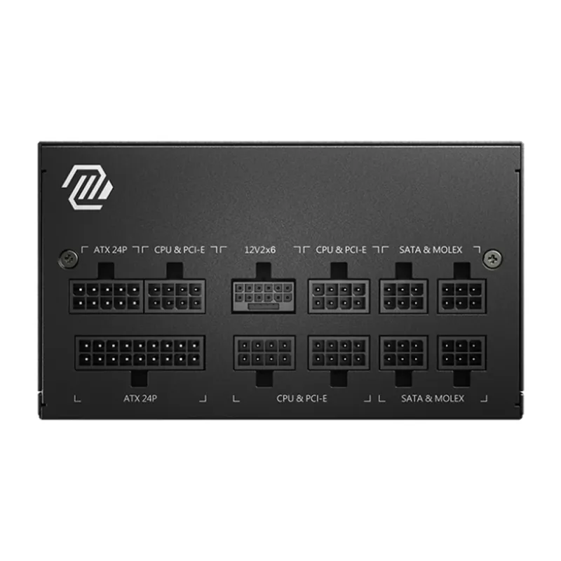 Fuente de Poder MAG A850GL PCIE5 - 850W - ATX - 24 Pines - SATA - MAG A850GL PCIE5