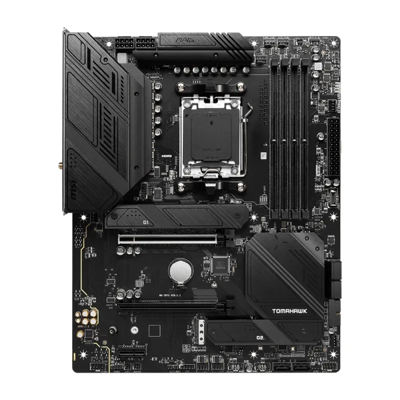 Tarjeta Madre MSI MAG B650 TOMAHAWK WIFI - Socket AM5 - 4xDDR5 - 4800/5800/6400MHz - HDMI - DisplayPort - M.2 - USB 2.0/3.1 - ATX - MAG B650 TOMAHAWK WIFI