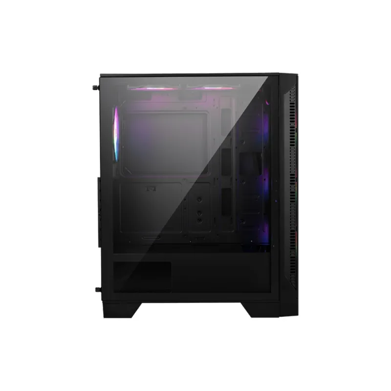 Gabinete Gamer MSI MAG Forge 120A Airflow - Media Torre - ATX/Micro-ATX/Mini-ITX - Panel Lateral - Negro - MAG FORGE 120A AIRFLOW