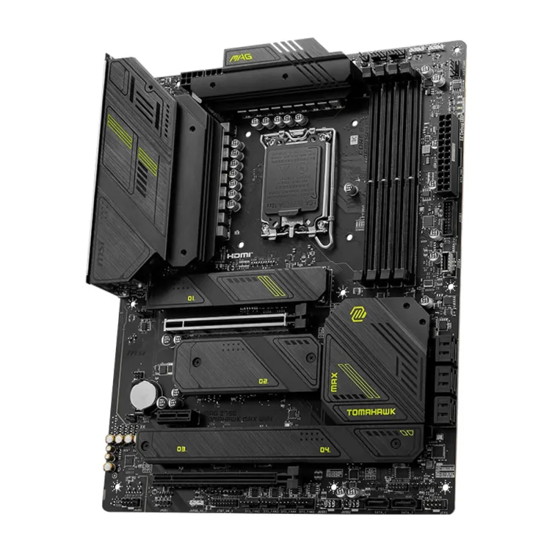 Tarjeta Madre MSI MAG Z790 TOMAHAWK MAX WIFI - Socket 1700 - 4xDDR5 - 4800/5600/7800+(OC)MHz - HDMI - DisplayPort - USB 2.0/3.2 - ATX - MAG Z790 TOMAHAWK MAX WIFI