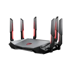 Router MSI RadiX AXE6600 - 2.4GHz/5GHz/6GHz - 4804 Mbps - 5 Puertos - 6 Antenas - RADIX AXE6600 WIFI 6E TRI-BAND Router MSI RadiX AXE6600 - 2.4GHz/5GHz/6GHz - 4804 Mbps - 5 Puertos - 6 Antenas - RADIX AXE6600 WIFI 6E TRI-BAND