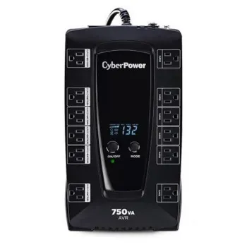 Ups Cyberpower 750Va/450W 12 Contactos Línea Interactiva Avr - AVRG750LCD