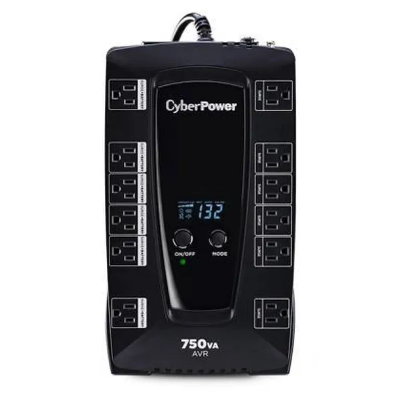 Ups Cyberpower 750Va/450W 12 Contactos Línea Interactiva Avr - AVRG750LCD