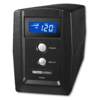 Ups Cyberpower 750Va/420W 6 Contactos Línea Interactiva Lcd Avr - OM750ATLCD