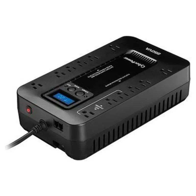 Ups Cyberpower 850Va/510W 12 Contactos Línea Interactiva Lcd - EC850LCD