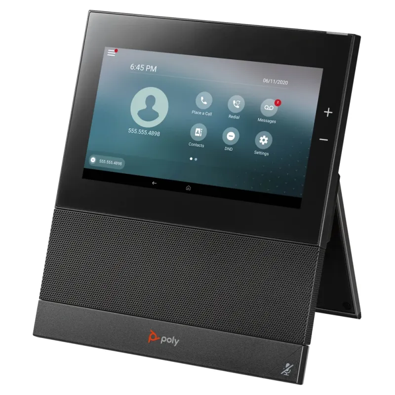 Teléfono IP Poly CCX 600 - LCD - 7" - Bluetooth - USB - Wi-Fi - Ethernet - Sin Fuente de Alimentación - 2200-49770-019