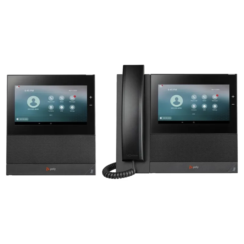Teléfono IP Poly CCX 600 - LCD - 7" - Bluetooth - USB - Wi-Fi - Ethernet - Sin Fuente de Alimentación - 2200-49770-019
