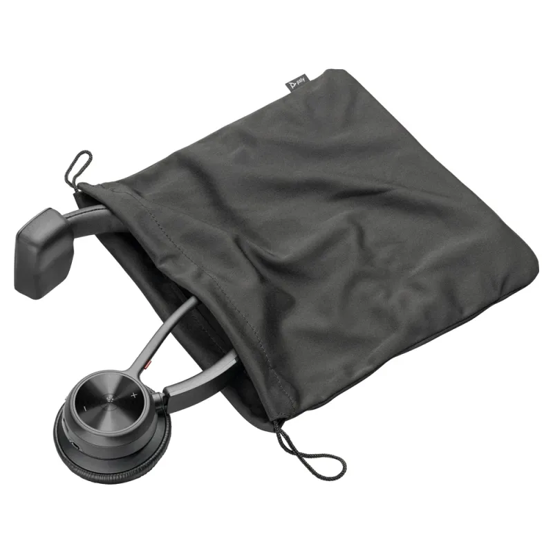 Diadema Poly Voyager 4310-M - Inalámbrico - Micrófono - Negro - Certificación con Microsoft Teams - 77Y91AA