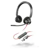 Diadema Poly Blackwire 3320 -Alámbrico - USB C/A - Micrófono - Certificado para Microsoft Teams - 8X220AA