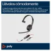 Diadema Poly Blackwire 5210 - Alámbrico - USB-C/A - Conector 3.5mm - Micrófono - 8X230AA