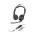 Diadema Poly Blackwire 5220 - Alámbrico - USB C/A - 3.5mm - Micrófono - Certificado para Microsoft Teams - 8X231AA