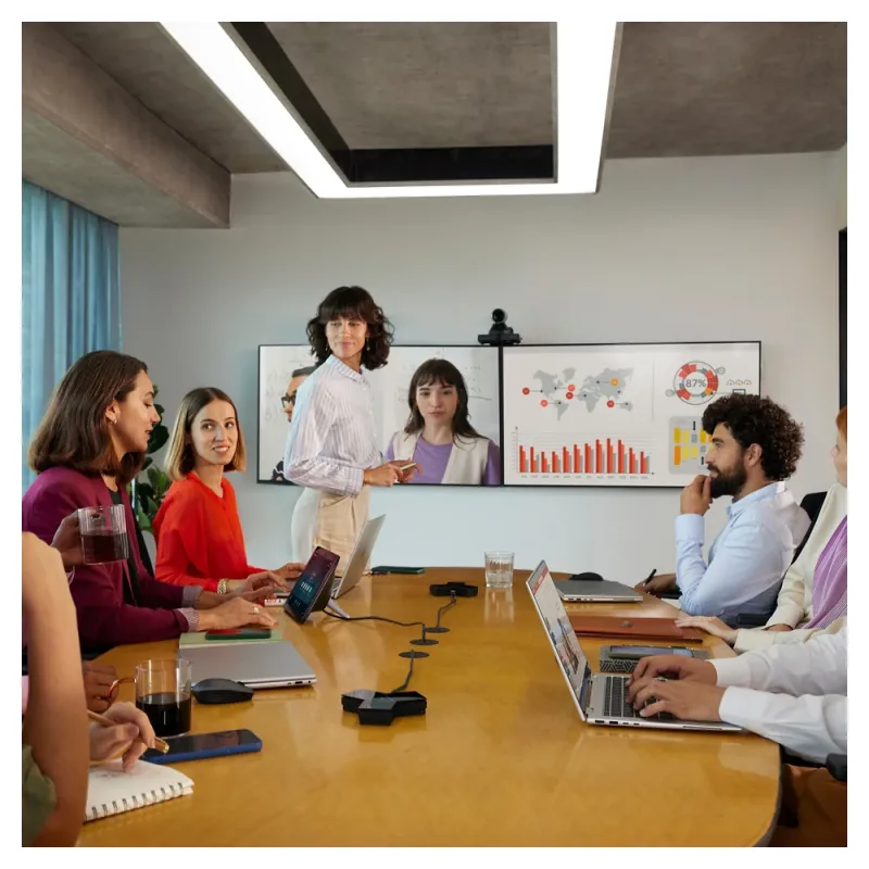 Cámara Inteligente Poly Studio E60 - 4K MPTZ - Zoom Óptico 12x - 9W1A6AA#AC3