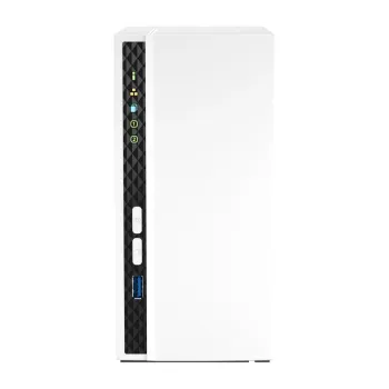 Qnap Ts-233 Servidor Nas O De Almacenamiento Tower Arm Cortex-A55 2 Gb 0 Tb Qnap Qts Blanco - TS-233