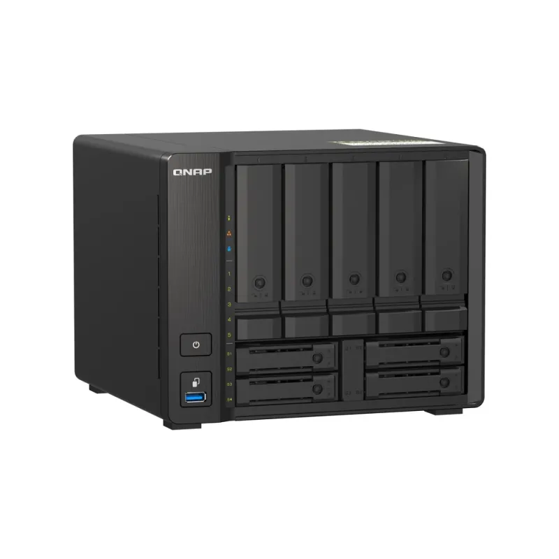 Sistema de Discos NAS Qnap TS-h973AX-8G-US - 9 Bahías - No Incluye Discos - TS-h973AX-8G-US