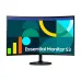 Monitor Samsung Essential S3 - 27" - Full HD - HDMI - VGA - Curvo - LS27D360GALXZX