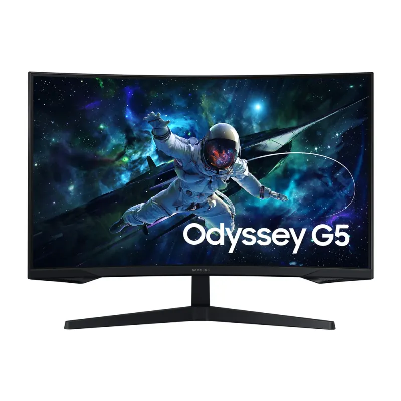 Monitor Gamer Samsung Odyssey G5 G55C - 32" - QHD - 165Hz - HDMI - DisplayPort - LS32CG552ELXZX