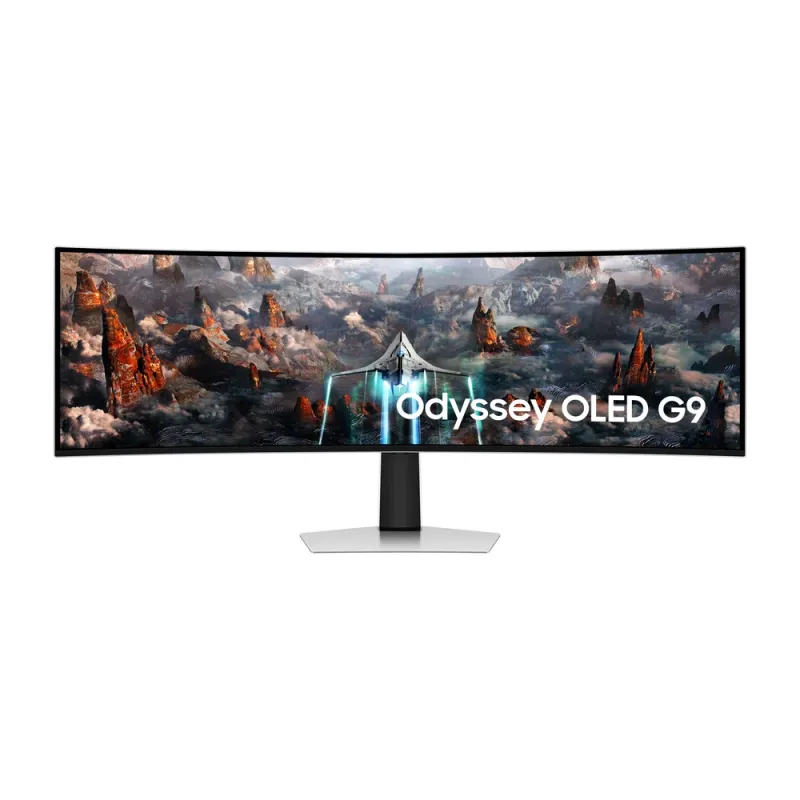 Monitor Gamer Samsung Odyssey OLED G9 G93SC - 49" - Dual Quad HD -  240Hz - HDMI - Curvo - LS49CG930SLXZX