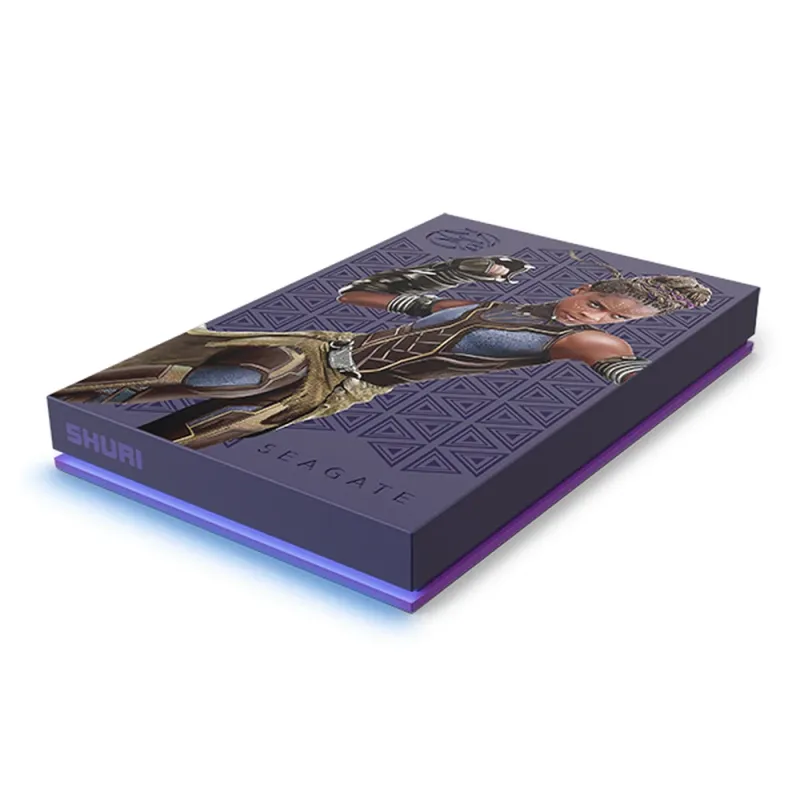 Disco Duro Externo Seagate FireCuda - 2.5" - 2TB - USB 3.2 - Shuri Edition - STLX2000402