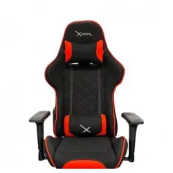 Silla Gamer Xzeal Xz25 Soporta 100Kg Negro Con Rojo - XZSXZ25R