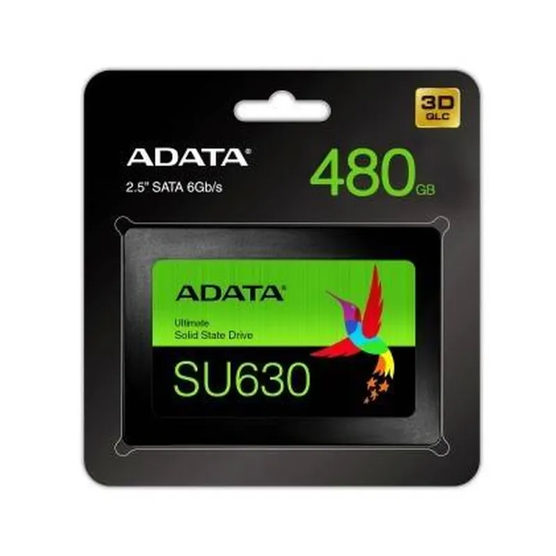 Unidad De Estado Sólido Adata Ultimate Su630 2.5p 480Gb Sata 3 - ASU630SS-480GQ-R