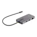 Docking Station StarTech.com 120B-USBC-MULTIPORT - HDMI - USB-C - USB 3.2 - MicroSD - SD - Gris Espacial - 120B-USBC-MULTIPORT