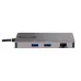 Docking Station StarTech.com 120B-USBC-MULTIPORT - HDMI - USB-C - USB 3.2 - MicroSD - SD - Gris Espacial - 120B-USBC-MULTIPORT