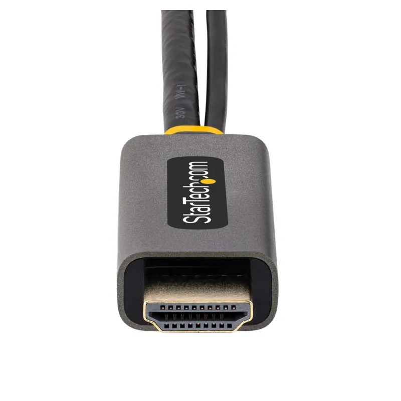 Adaptador de Video StarTech.com - HDMI A DisplayPort - 4K - Alimentación USB - 128-HDMI-DISPLAYPORT