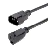 Extensión de Cable de Alimentación StarTech.com - C14 a NEMA 5-15R - 1m - 1415R-3F-POWER-CORD