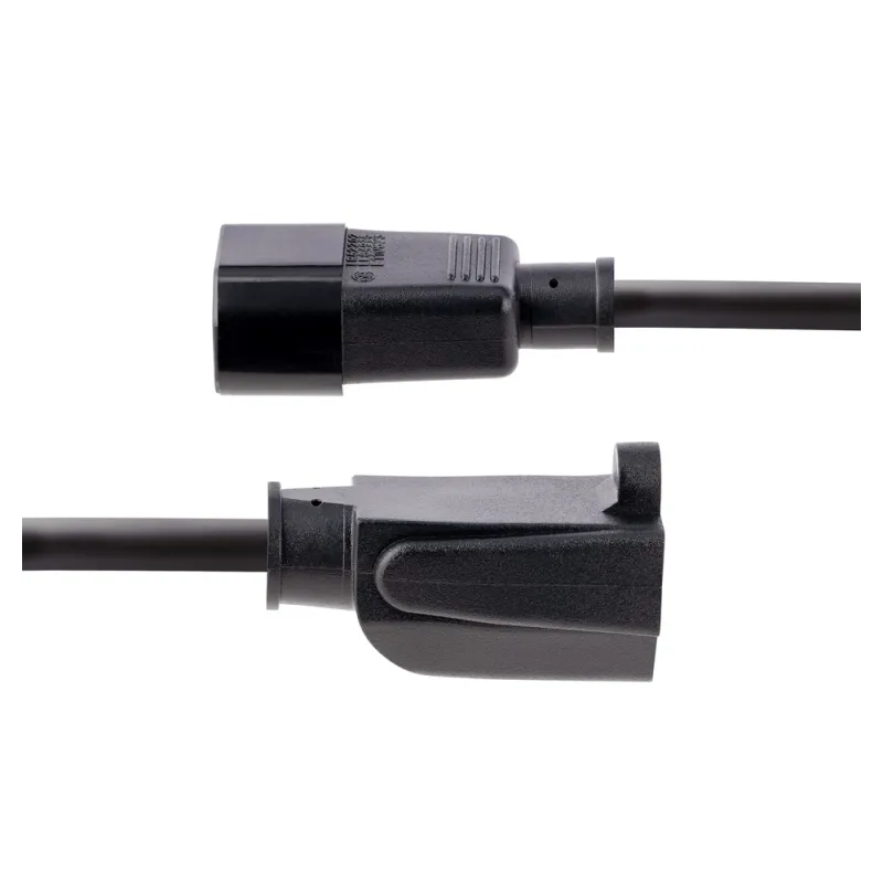 Extensión de Cable de Alimentación StarTech.com - C14 a NEMA 5-15R - 1m - 1415R-3F-POWER-CORD