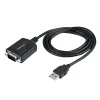 Adaptador StarTech.com - USB-A a Serial - 90cm - Negro - 1P3FPC-USB-SERIAL