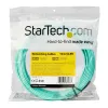 Cable de Fibra Óptica StarTech.com - LC - Dúplex - Multimodo - 10M - Aguamarina - 450FBLCLC10
