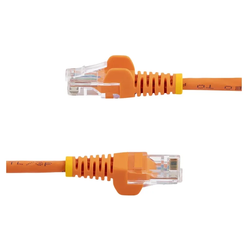 Cable de Red StarTech.com - Cat5e - RJ-45 - 1M - Naranja - 45PAT1MOR