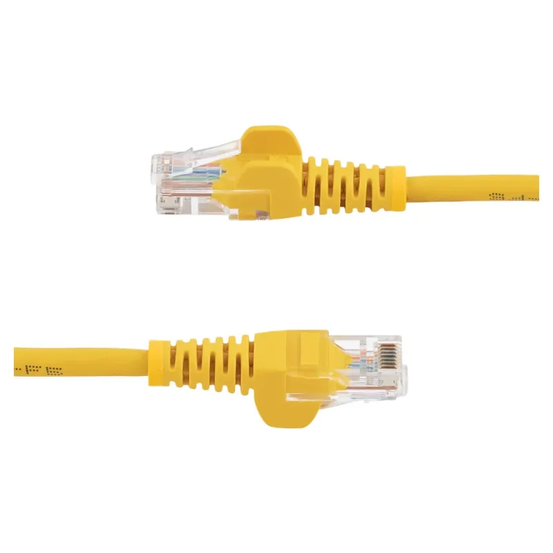 Cable de Red StarTech.com - Cat5e - RJ-45 - 1M - Amarillo - 45PAT1MYL