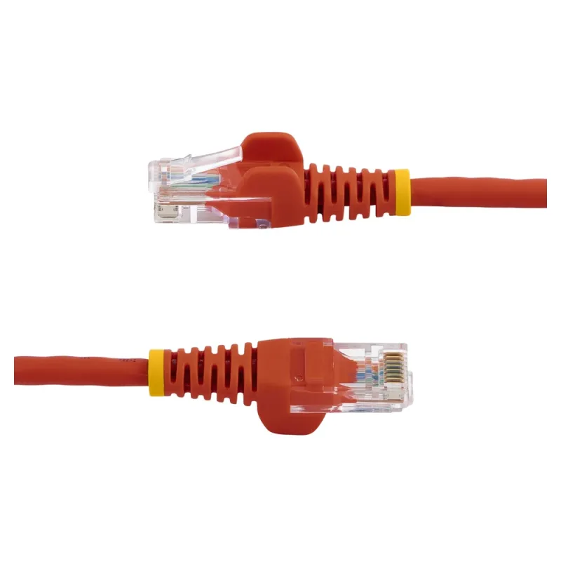 Cable de Red StarTech.com - Cat5e - RJ-45 - 2M - Rojo - 45PAT2MRD