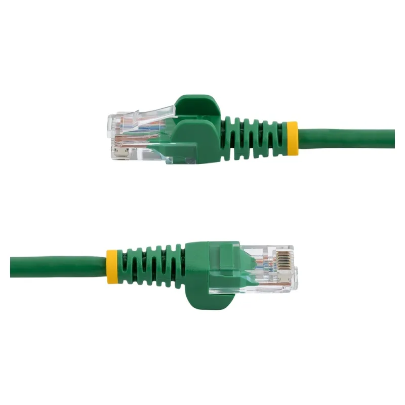 Cable de Red StarTech.com - Cat5e - RJ-45 - 50cm - Verde - 45PAT50CMGN