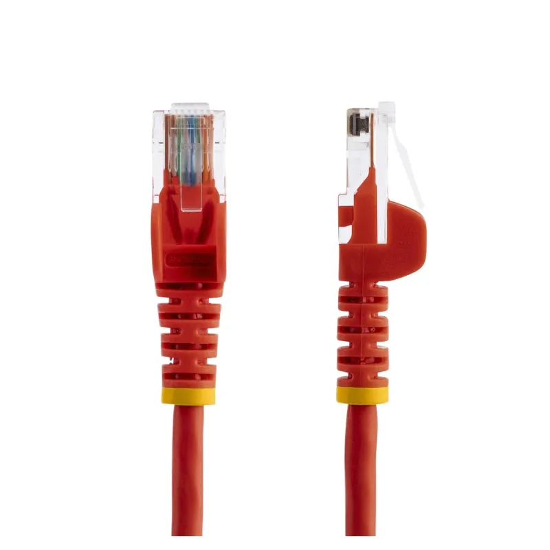 Cable de Red StarTech.com - Cat5e - RJ-45 - 2M - Rojo - 45PAT2MRD