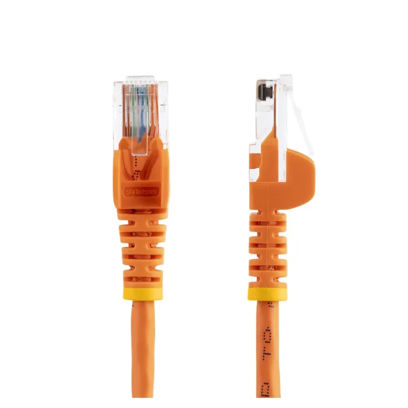 Cable de Red StarTech.com - Cat5e - RJ-45 - 7M - Naranja - 45PAT7MOR