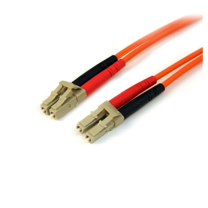 Cable de Fibra StarTech.com LC - Dúplex - Multimodo - 10M - Naranja - 50FIBLCLC10