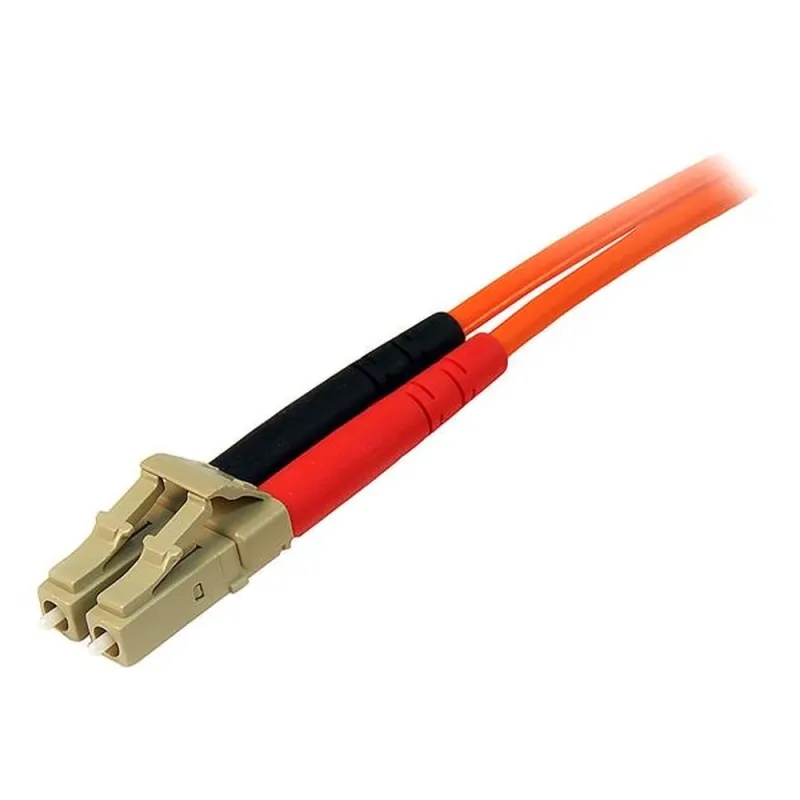Cable de Fibra Óptica StarTech.com - LC - Dúplex - Multimodo - 2M - Naranja - 50FIBLCLC2