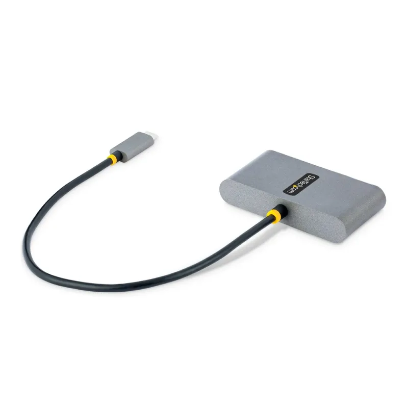 Hub USB StarTech.com - USB-C a 2x USB-A / 2x USB-C - Plata - 5G2A2CPDB-USB-C-HUB