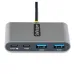 Hub USB StarTech.com - USB-C a 2x USB-A / 2x USB-C - Plata - 5G2A2CPDB-USB-C-HUB